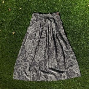 Jones New York Silk Maxi Skirt